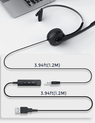 Buy Mpow Single-Sided USB Headset with Microphone from Vmart in Pakistan