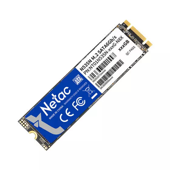 Buy Netac N535N M.2 SATA (Dual Cut) SSD 256GB from Vmart in Pakistan