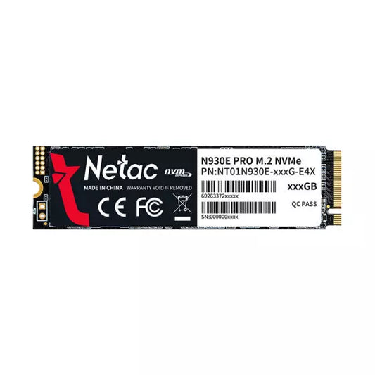Buy Netac N930E PRO Pcle M.2 NVME SSD 128GB from Vmart in Pakistan