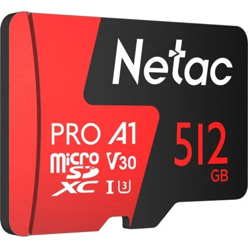 Buy Netac P500 V30 Extreme Pro Micro Card 512GB from Vmart in Pakistan