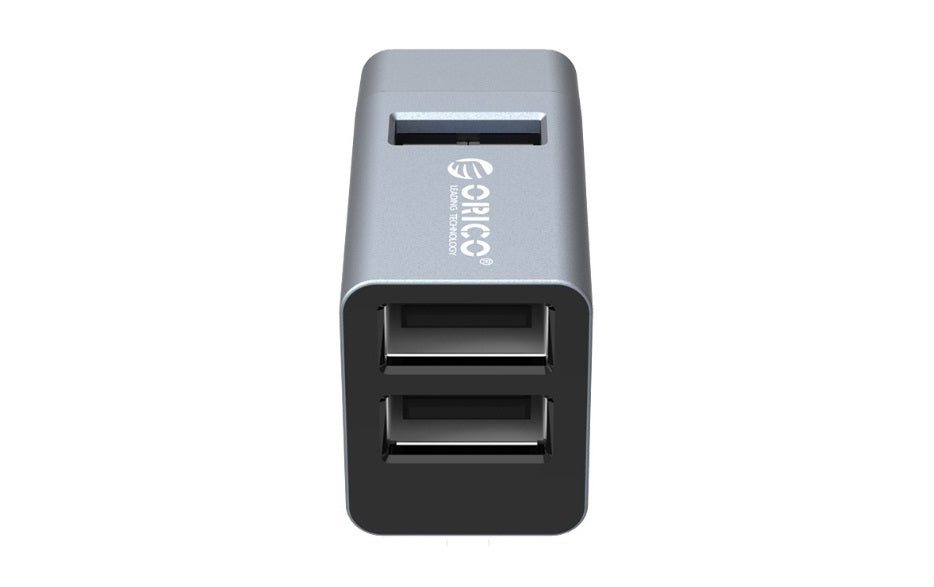 Buy ORICO MINI-U32L 3 In 1 USB Hub - Gray from Vmart in Pakistan