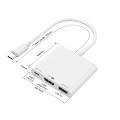 Buy Onten 9175A Type-C to HDMI Video Converter - White from Vmart in Pakistan