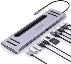 Buy Onten 9199 12 in 1 Type-C to Multi-functional Docking Station from Vmart in Pakistan