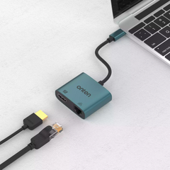 Buy Onten UC288 USB-C to HDMI HD Video Adapter with RJ45(100M) from Vmart in Pakistan