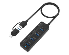 Buy Onten UCA2306 7 in 2 USB-C/USB 3.0 7-Ports Hub from Vmart in Pakistan
