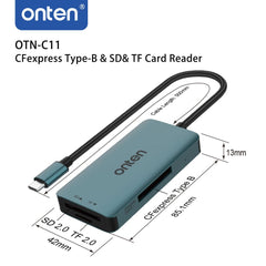 Buy Onten C11 Type-B & SD & Micro SD Card Reader from Vmart in Pakistan