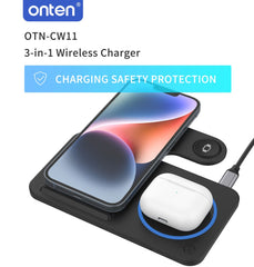 Buy Onten CW11 3 in 1 Wireless Charger from Vmart in Pakistan