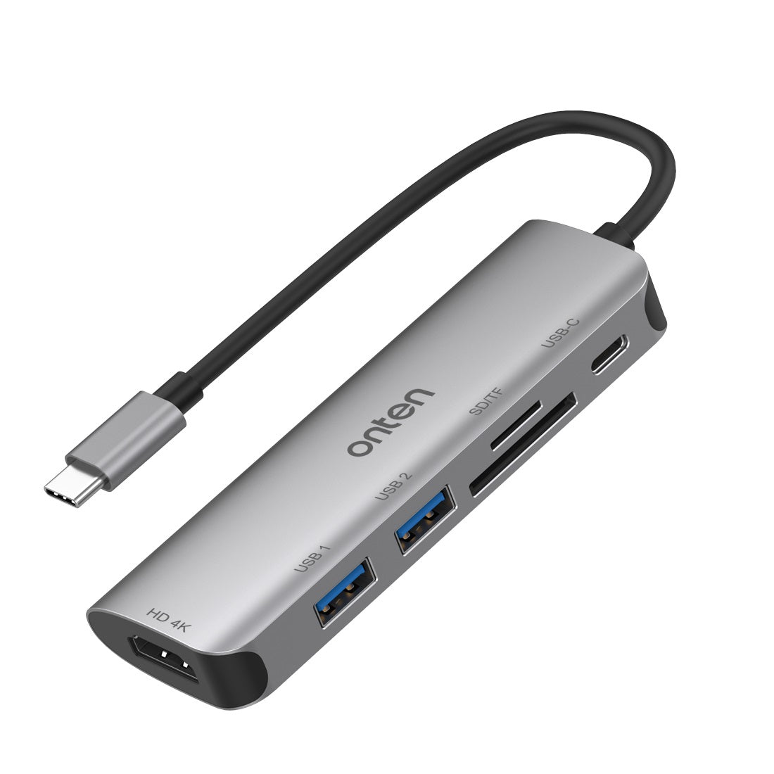 Buy Onten OTN-95116D 6 in 1 Type-C Multi-function Docking Station Vmart in Pakistan