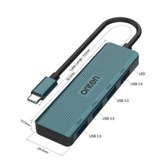 Buy Onten UC621 USB 3.2 Gen 1 4-Port 5G Hub from Vmart in Pakistan