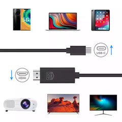 Buy Onten UC932 Type-C to HDMI Cable 1.8m Vmart in Pakistan
