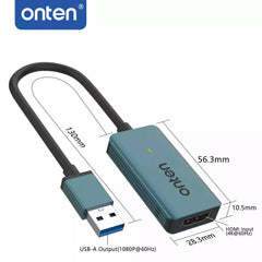 Buy Onten US331 USB Video Capture Card from Vmart in Pakistan
