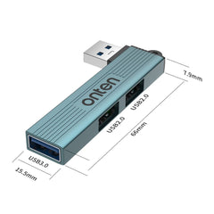 Buy Onten US51 USB-A to USB-A 3 Ports Hub from Vmart in Pakistan