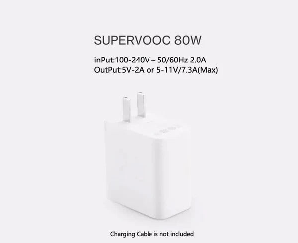 Buy Oppo Super VOOC 80W Power Adapter from Vmart in Pakistan