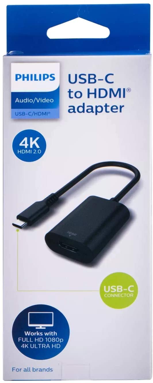 Buy Philips Type-C to HDMI 4K HD Adaptor from Vmart in Pakistan