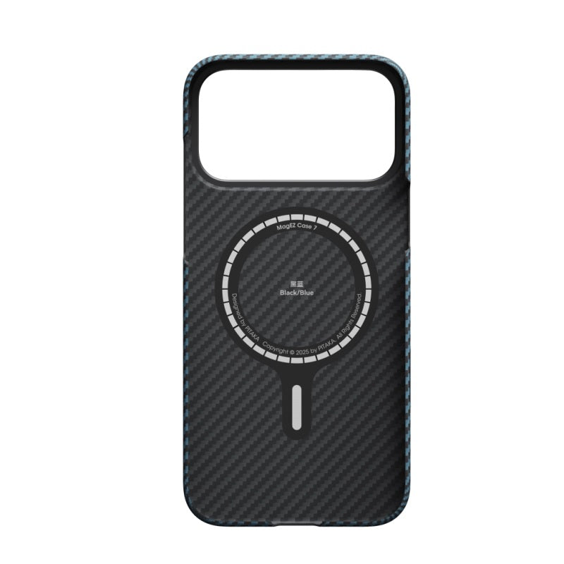 Buy Pitaka Edge Series MagSafe Compatible Phone Case for iPhone 17 Pro Max Black/Blue from Vmart in Pakistan