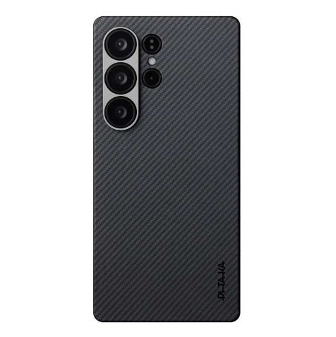 Buy Pitaka MagEZ Compatible Case For Samsung Galaxy S25 Ultra Black/Grey Vmart in Pakistan