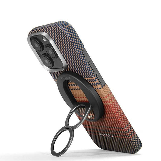 Buy Pitaka Tactile Woven Case with MagSafe Grip3 for iPhone 16 Pro Max Sunset from Vmart in Pakistan