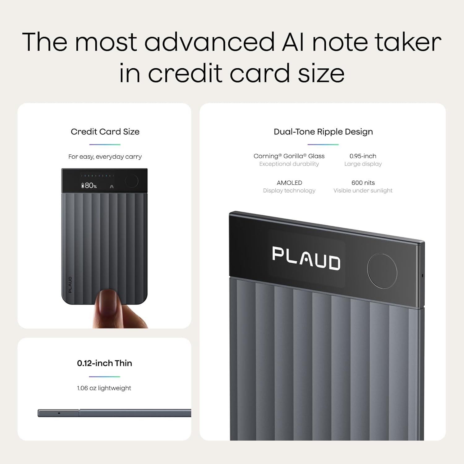 Buy Plaud Note Pro AI Voice Recorder Black Vmart in Pakistan