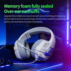 Buy Plextone G700 3.5mm Aux Wired Gaming Headphones Grey from Vmart in Pakistan