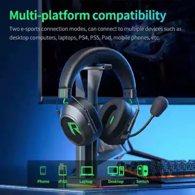 Buy Plextone G810 Wireless Gaming Headphones For PS5 PS4 PC Switch Mobile Phone Xbox from Vmart in Pakistan