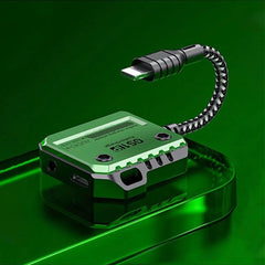Buy Plextone GS1 iPhone Lightning Splitter Adapter to 3.5mm Converter with PD 30W Fast Charge from Vmart in Pakistan