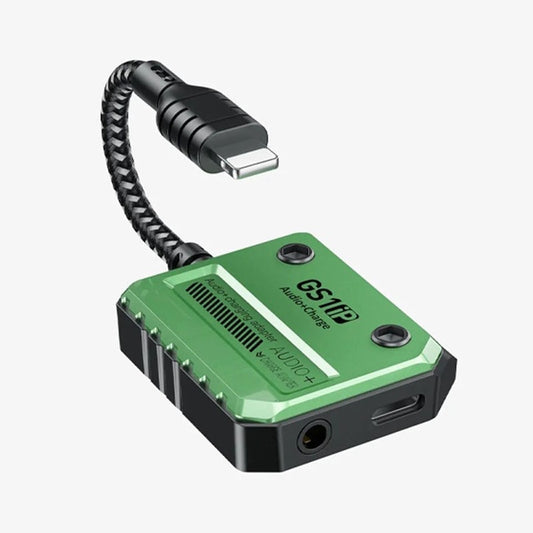Buy Plextone GS1 iPhone Lightning Splitter Adapter to 3.5mm Converter with PD 30W Fast Charge from Vmart in Pakistan