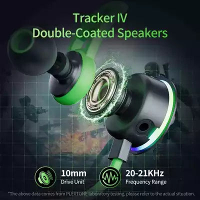 Buy Plextone RX3 Plus 3.5mm In-Ear Wired Game Earphones Plugable Mic Orange from Vmart in Pakistan