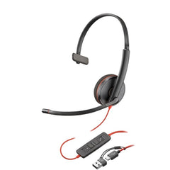 Buy Poly Blackwire C3210 Corded UC USB-A/USB-C Headset from Vmart in Pakistan