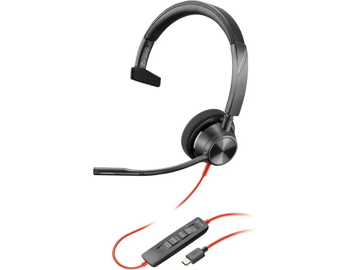 Buy Poly Blackwire 3310 MS Mono USB-C Headset Vmart in Pakistan