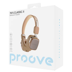 Buy Proove 70's Classic II Wireless Headphones Beige from Vmart in Pakistan