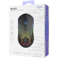 Buy Proove Buzz Wireless Gaming Mouse Black from Vmart in Pakistan