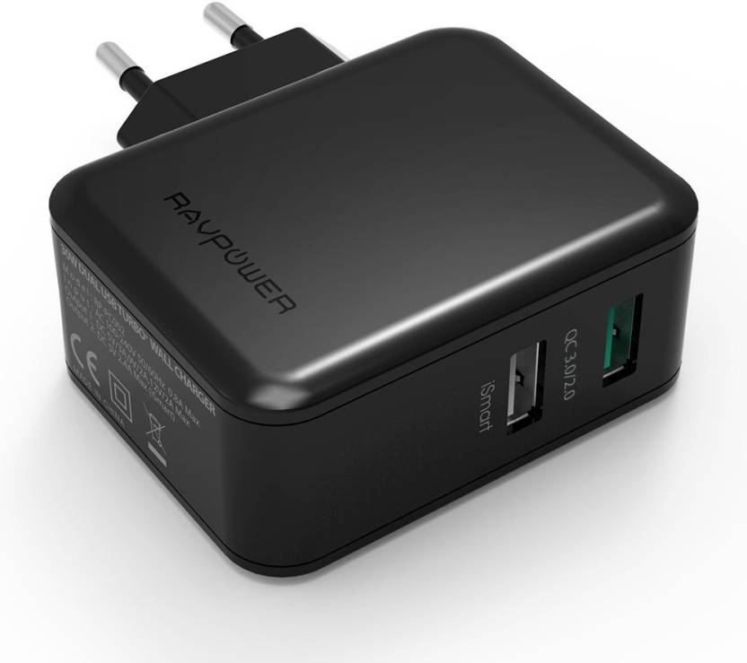 Buy RAVPower RP-PC006 30W Quick Charge Dual USB Plug from Vmart in Pakistan
