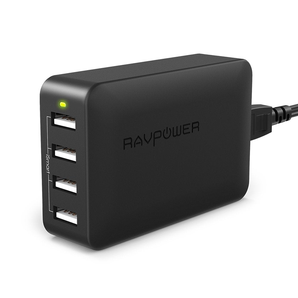 Buy RAVPower RP-UC07 4-Port USB Charger 40W 8A Multi Charge from Vmart in Pakistan