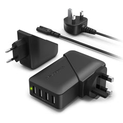 Buy RAVPower RP-PC024 USB Fast Charger 40W 4-Ports from Vmart in Pakistan