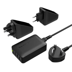 Buy RAVPower RP-PC024 USB Fast Charger 40W 4-Ports from Vmart in Pakistan