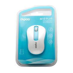 Buy Rapoo M10 Plus Wireless Optical Mouse - Blue from Vmart in Pakistan