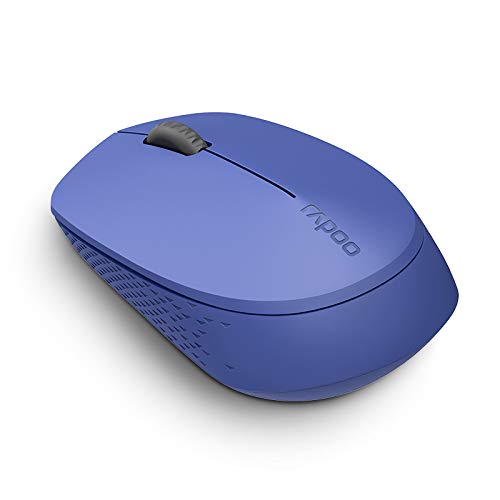 Buy Rapoo M100 Silent Multi-mode Wireless Optical Mouse - Blue from Vmart in Pakistan