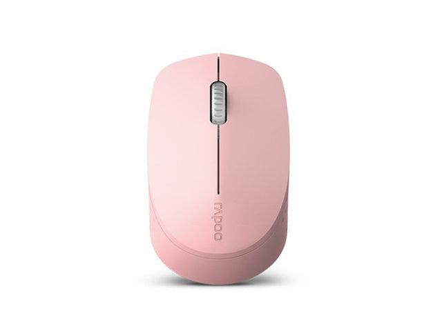 Buy Rapoo M100 Silent Multi-mode Wireless Optical Mouse - Pink from Vmart in Pakistan
