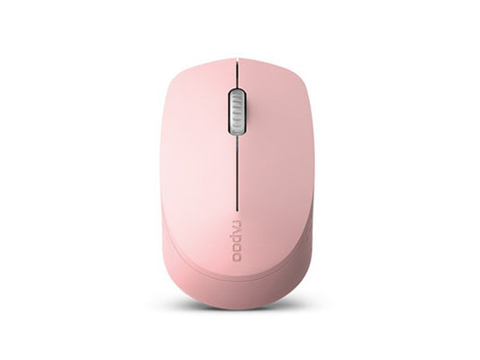 Buy Rapoo M100 Silent Multi-mode Wireless Optical Mouse - Pink from Vmart in Pakistan