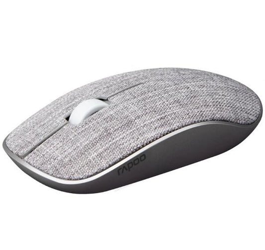 Buy Rapoo M200 Plus Multi-mode Wireless Optical Fabric Mouse Grey from Vmart in Pakistan