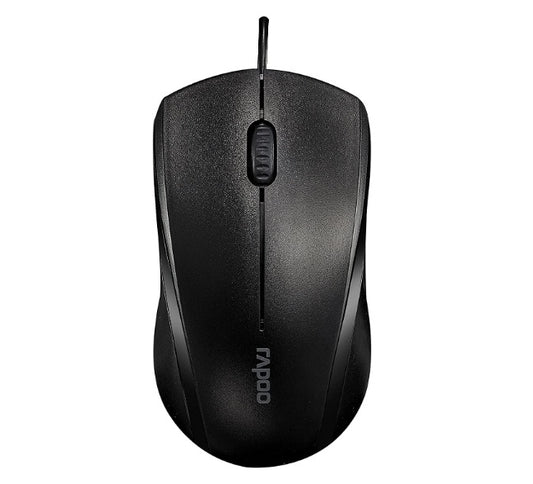 Buy Rapoo N1200 Silent Optical Wired Mouse from Vmart in Pakistan