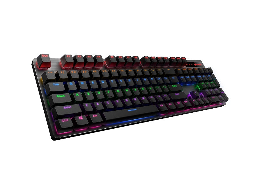 Buy Rapoo V500 Pro Gaming Mechanical Backlit Keyboard (Blue Switch Edition) from Vmart in Pakistan