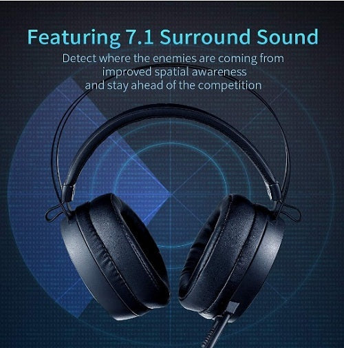Buy Rapoo VH160 Gaming Headset 7.1 Stereo Surround Sound from Vmart in Pakistan