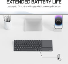 Buy Rapoo E900T Mini Wireless Keyboard with Touchpad from Vmart in Pakistan