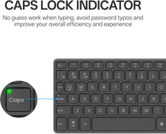 Rapoo E900T Mini Wireless Keyboard with Touchpad