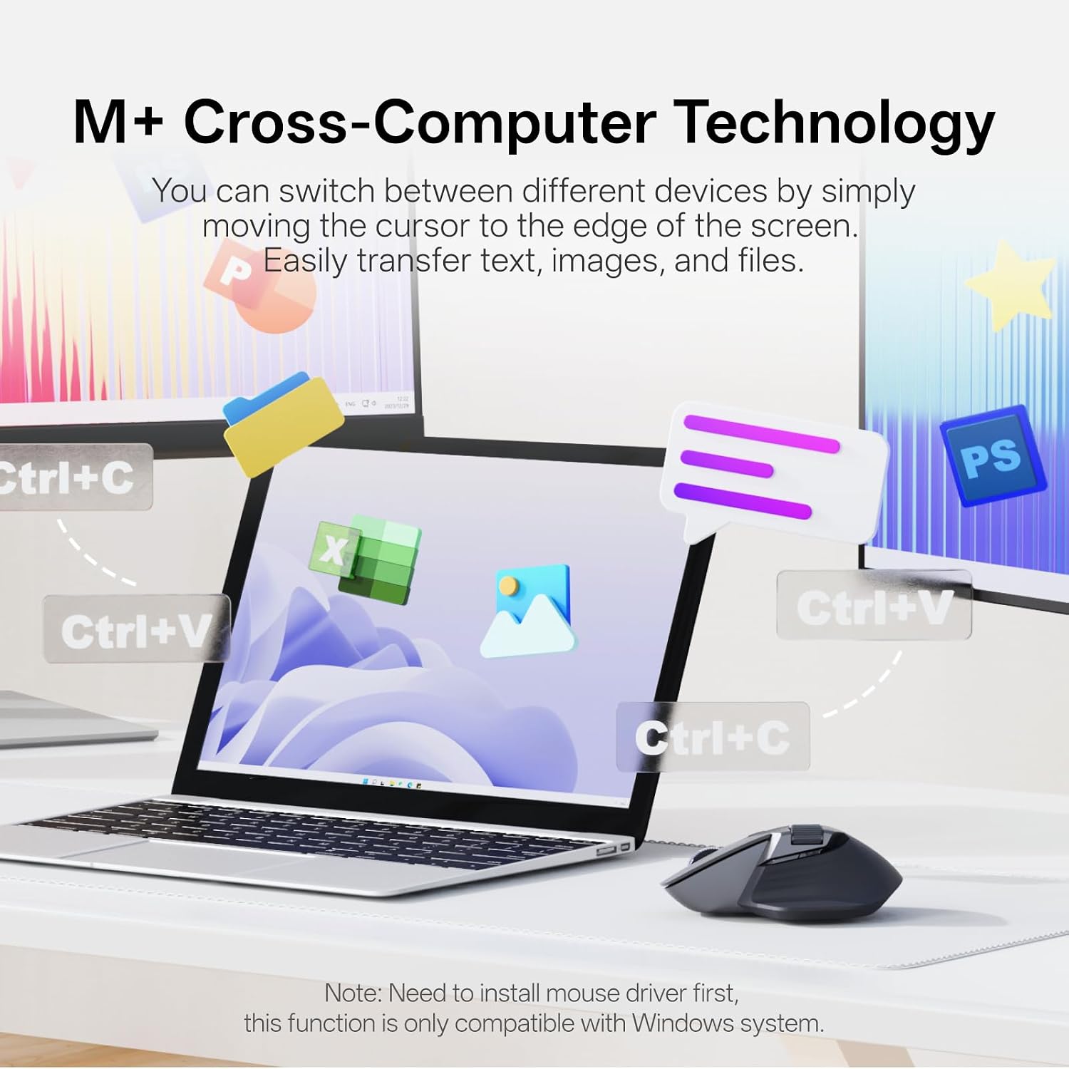 Buy Rapoo MT760 Pro Wireless Mouse with NearLink Matte Black from Vmart in Pakistan