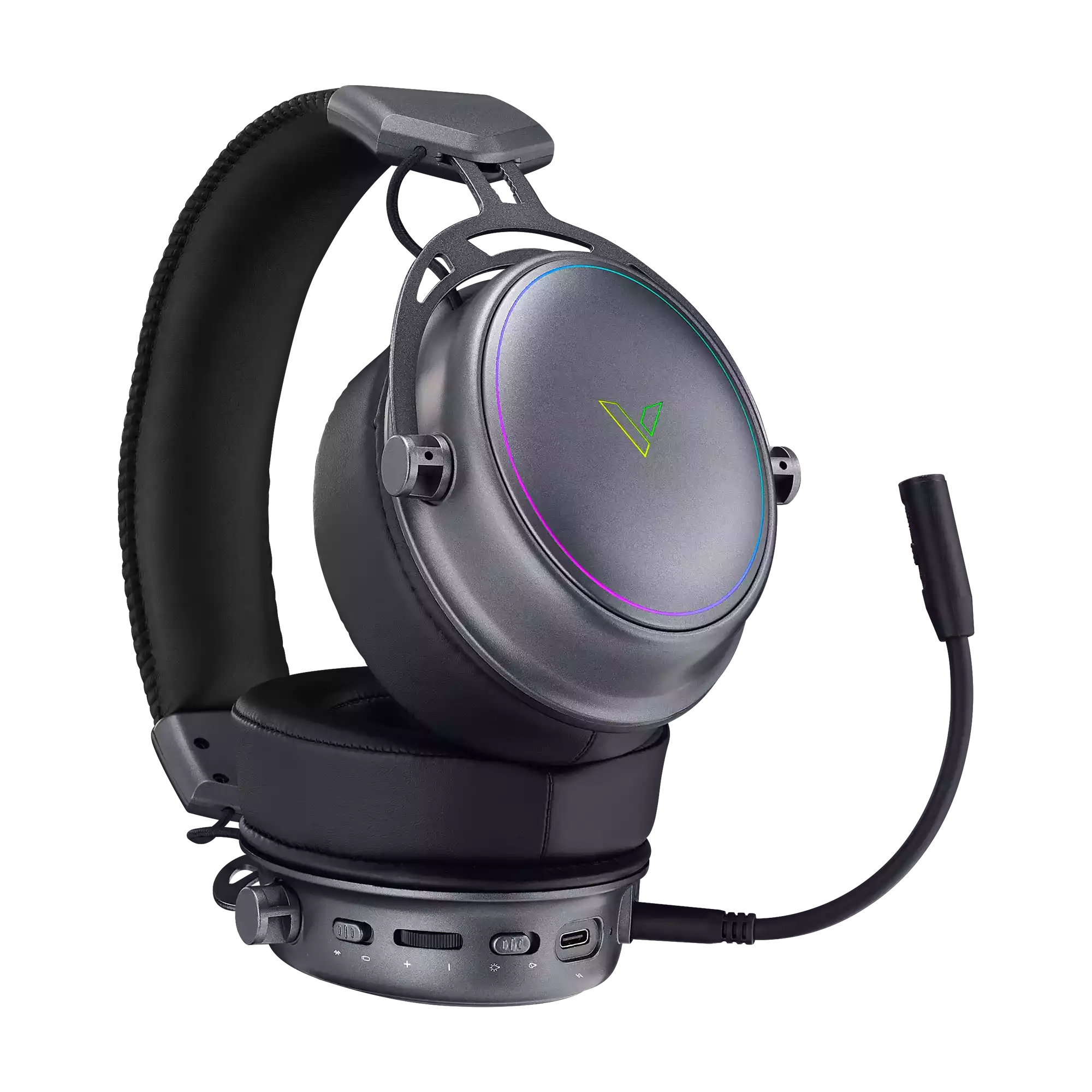 Buy Rapoo VH800 Wireless Gaming Over-Ear Headset Space Grey Vmart in Pakistan