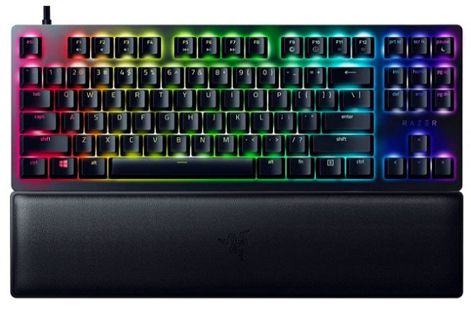 Buy Razer Huntsman V2 TKL Tenkeyless Gaming Keyboard - Purple Switch from Vmart in Pakistan