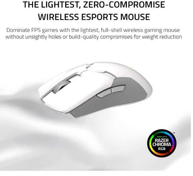 Buy Razer Viper Ultimate Gaming Mouse With Charging Dock - Mercury from Vmart in Pakistan