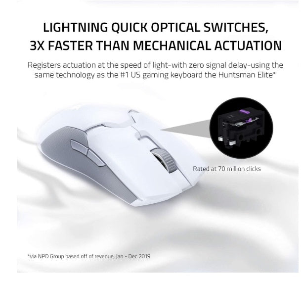 Buy Razer Viper Ultimate Gaming Mouse With Charging Dock - Mercury from Vmart in Pakistan